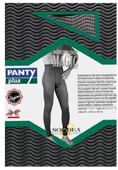 PANTY PLUS SOTTOPANTALONE NERO L - Metafarm