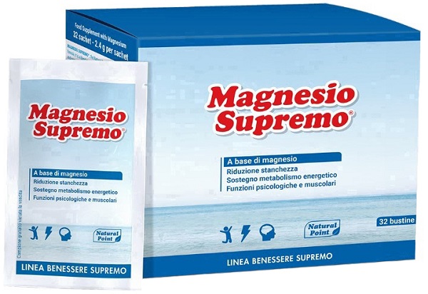 MAGNESIO SUPREMO 32 BUSTINE - Metafarm