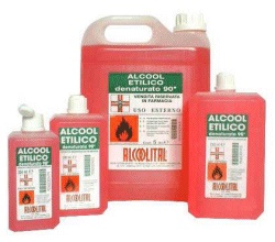 ALCOOL ETILICO DENATURATO 90% 250 ML - Metafarm