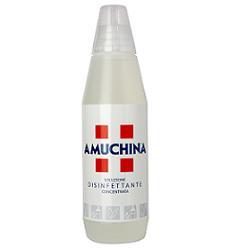 DISINFETTANTE IGIENIZZANTE A BASE DI IPOCLORITO DI SODIO ANTIMICROBICO AD AMPIO SPETTRO D'AZIONE AMUCHINA LIQUIDA 100% 1000 ML - Metafarm