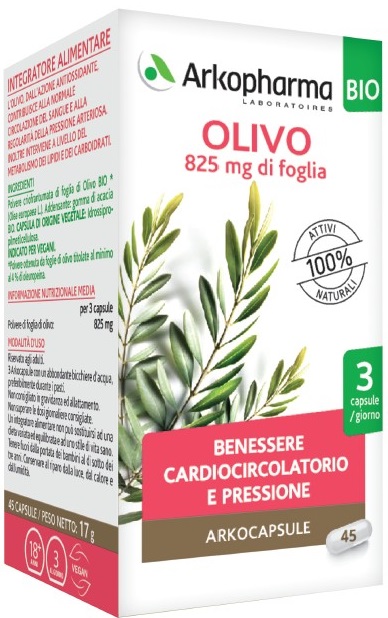 ARKO CAPSULE OLIVO BIO 45 CAPSULE - Metafarm
