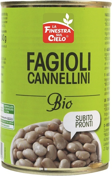 FAGIOLI CANNELLINI PRONTI BIO 400 G - Metafarm