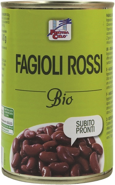 FAGIOLI ROSSI PRONTI BIO 400 G - Metafarm