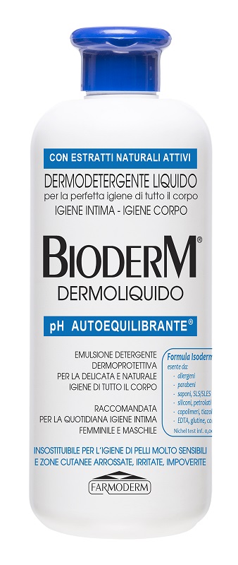 BIODERM DERMOLIQUIDO PH AUTOEQUILIBRANTE 500 ML - Metafarm