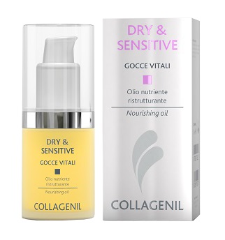 COLLAGENIL DRY & SENSITIVE GOCCE VITALI 30 ML - Metafarm