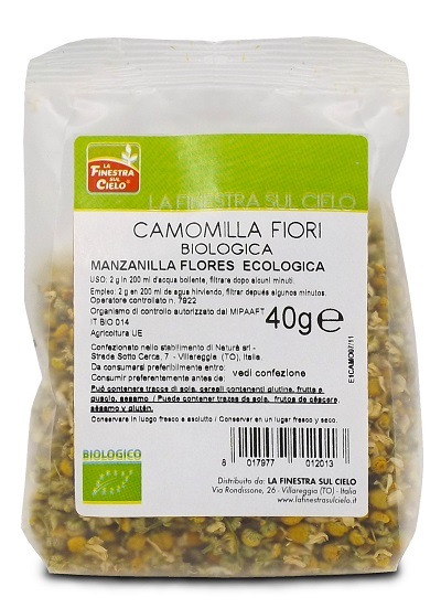 FSC CAMOMILLA FIORI INTERI BIO 40 G - Metafarm
