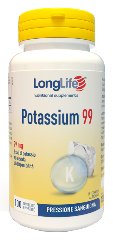LONGLIFE POTASSIUM 99 100 TAVOLETTE RIVESTITE - Metafarm