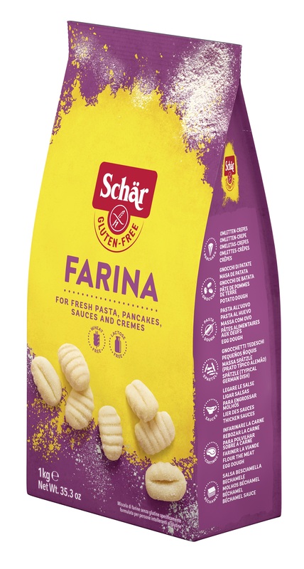 SCHAR FARINA PER PASTA FRESCA PANCAKES SALSE E CREME 1 KG - Metafarm