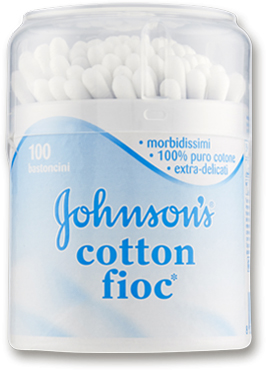 JOHNSONS BABY COTTON FIOC 100 PEZZI - Metafarm