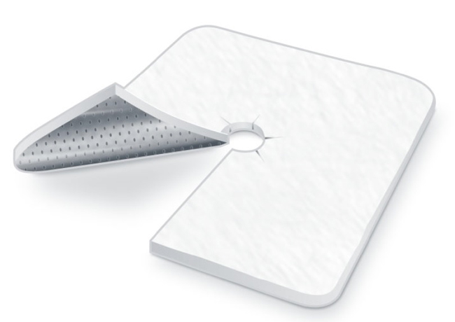 MEDICAZIONE TRACHEOSTOMIA METALLINE STERILE 8X9CM 50 PEZZI - Metafarm