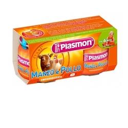 PLASMON OMOGENEIZZATO MANZO/POLLO 80 G X 2 PEZZI - Metafarm