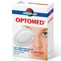 GARZA OCULARE MEDICATA MASTER-AID OPTOMED SUPER 10 PEZZI - Metafarm