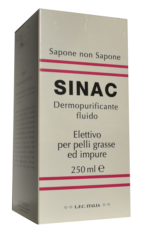 SINAC FLUIDO DERMOPURIFICANTE 250 ML - Metafarm