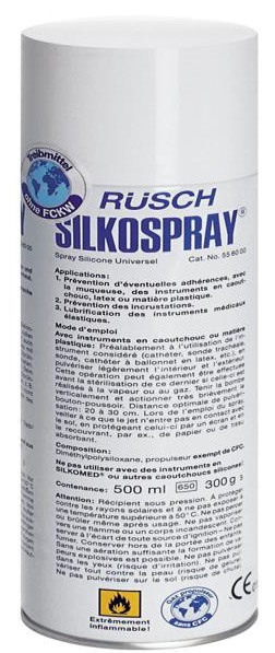 LUBRIFICANTE PER CATETERE SILKOSPRAY IN FLACONE 500ML - Metafarm