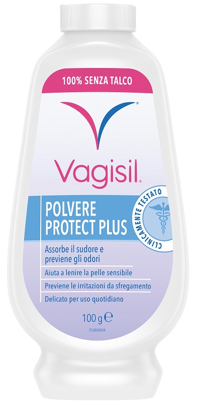 VAGISIL POLVERE PROTECT PLUS IGIENE FEMMINILE 100 G - Metafarm