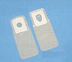 RACCOGLITORE PER URINA PEDIATRICO MODELLO FEMMINILE BABYRAC F IN PVC ANTIALLERGICO ADESIVO SILICONATO 1 PEZZO - Metafarm