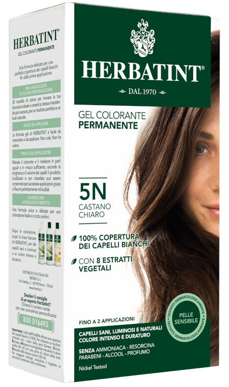 HERBATINT 5N CASTANO CHIARO 150 ML - Metafarm