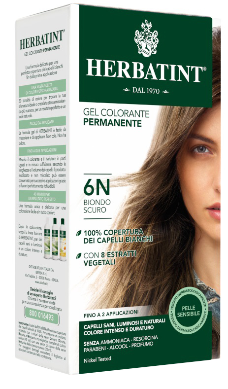 HERBATINT 6N BIONDO SCURO 150 ML - Metafarm