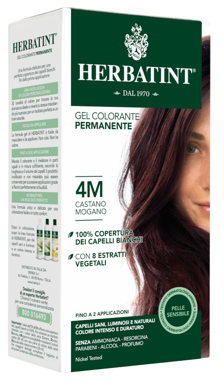 HERBATINT 4M CASTANO MOGANO 150 ML - Metafarm