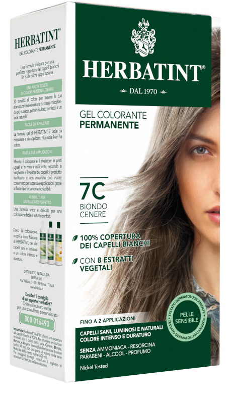HERBATINT 7C BIONDO CENERE 150 ML - Metafarm