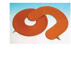 CUSCINO ANTIDECUBITO PNEUMATICO IN GOMMA ROSSA. LARGHEZZA DELLA CIAMBELLA 45CM - Metafarm