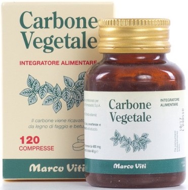 CARBONE VEGETALE 40 COMPRESSE - Metafarm