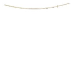 SONDA PER URETEROCUTANEOSTOMIA IN POLIURETANO WIRUTHAN TRASPARENTE LINEA RADIOPACA CON ALETTE LUNGHEZZA 25 CM DIAMETRO 3,5 MM PUNTA CON FORO CENTRALE - Metafarm