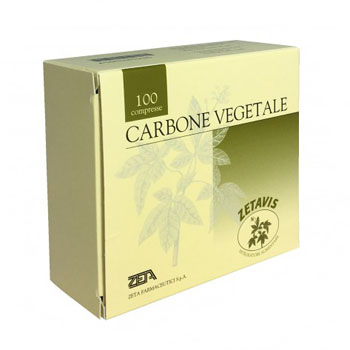 ZETAVIS CARBONE VEGETALE 40 COMPRESSE - Metafarm
