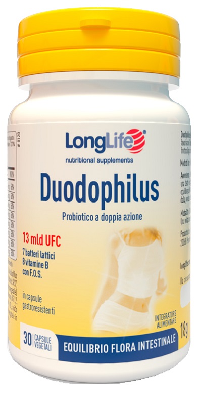 LONGLIFE DUODOPHILUS 30 CAPSULE VEGETALI - Metafarm
