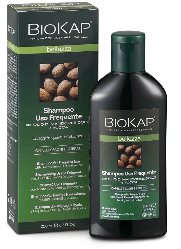 BIOKAP BELLEZZA SHAMPOO USO FREQUENTE 200 ML BIOSLINE - Metafarm