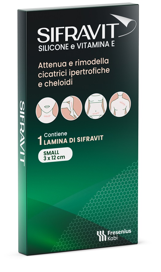 SIFRAVIT PLACCA SILICONE 3X12 CM SMALL 1 PEZZO - Metafarm