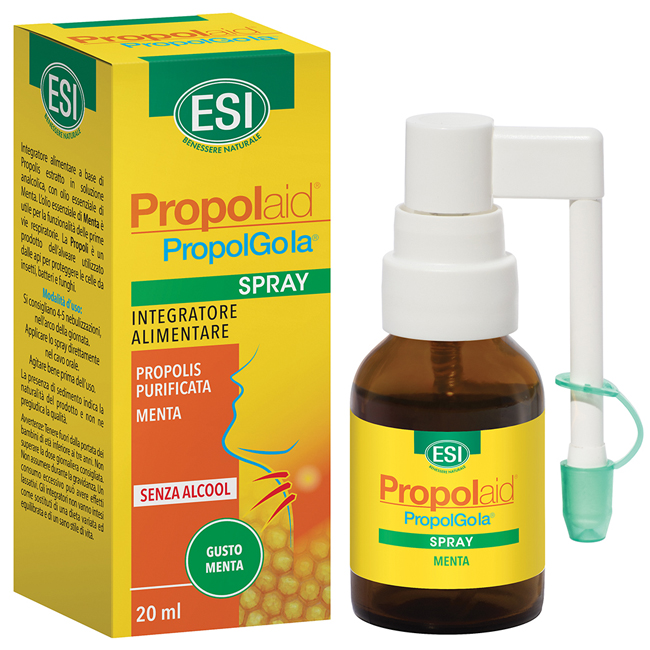 ESI PROPOLAID SPRAY GOLA ANALCOLICO MENTA 20 ML - Metafarm