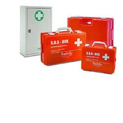 CASSETTA PRONTO SOCCORSO VUOTA METALLICA 46X30X14 - Metafarm