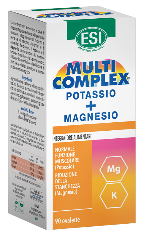 ESI MULTICOMPLEX POTASSIO MG 90 OVALETTE - Metafarm