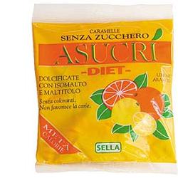 ASUCRI CARAMELLA ARANCIA LIMONE 40 G - Metafarm