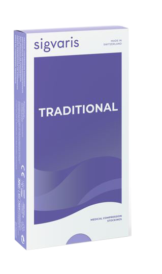 SIGVARIS 503 CCL2 COLLANT UOMO TRADITIONAL LUNGO PUNTA APERTA BEIGE S PLUS - Metafarm