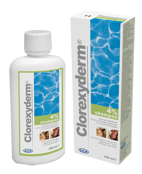 CLOREXYDERM SHAMPOO 4% 250 ML - Metafarm