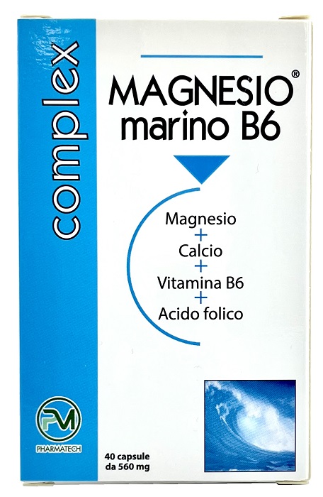 MAGNESIO MARINO B6 40 CAPSULE - Metafarm