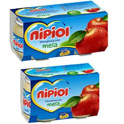 NIPIOL OMOGENEIZZATO MELA 80 G 2 PEZZI - Metafarm