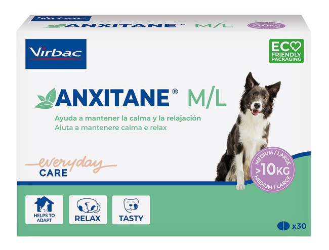 ANXITANE M/L SUPPLEMENTO NUTRIZIONALE SCATOLA 30 COMPRESSE APPETIBILI - Metafarm