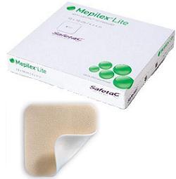 MEPILEX LITE MEDICAZIONE IN SCHIUMA DI POLIURETANO 10X10 CM 5 PEZZI - Metafarm