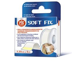 CEROTTO IN ROCCHETTO SOFT FIX 1,25X500 CM CON FUSTELLA - Metafarm