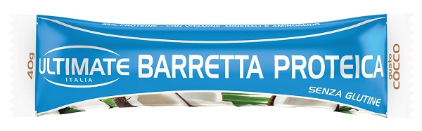 ULTIMATE BARRETTA PROTEICA COCCO 40 G 1 PEZZO - Metafarm