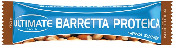 ULTIMATE BARRETTA PROTEICA NOCCIOLA 40 G 1 PEZZO - Metafarm