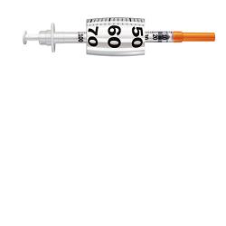 SIRINGA PER INSULINA PIC INSUMED 1 ML 100 UI AGO GAUGE 30 LUNGHEZZA 8 MM SENZA SPAZIO MORTO 3 SACCHETTI DA 10 PEZZI - Metafarm