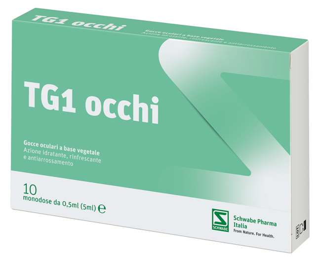 GOCCE OCULARI TG1 OCCHI 10 MONODOSE 0,5 ML - Metafarm
