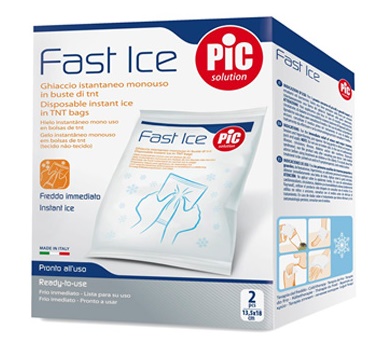 GHIACCIO INSTANTANEO PIC FAST ICE 2 PEZZI - Metafarm