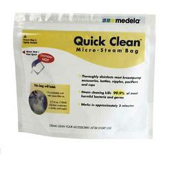 QUICK CLEAN SACCA PER STERILIZZAZIONE A MICROONDE 5 PEZZI - Metafarm