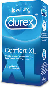 PROFILATTICO DUREX COMFORT XL 12 PEZZI - Metafarm