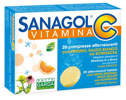 SANAGOL C 20 COMPRESSE EFFERVESCENTI - Metafarm